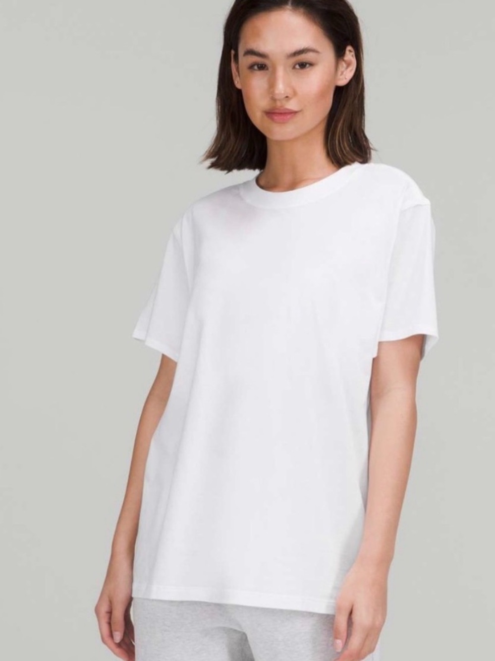 Lululemon All Yours Pima Cotton T-Shirt White